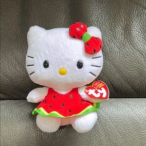 Ty Hello Kitty Watermelon plush toy